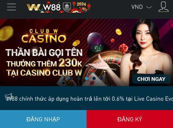 Hướng dẫn gửi tiền w88