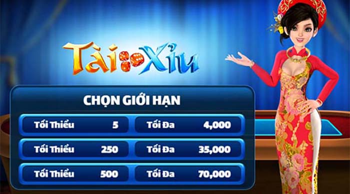 Chọn Game tài xỉu