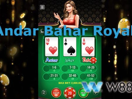 Tìm hiểu về game bài Andar Bahar Royale tại W88